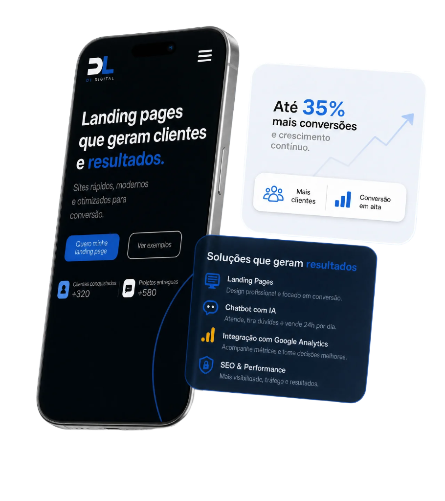 Showcase de Landing Pages e Soluções Digitais da DL Digital